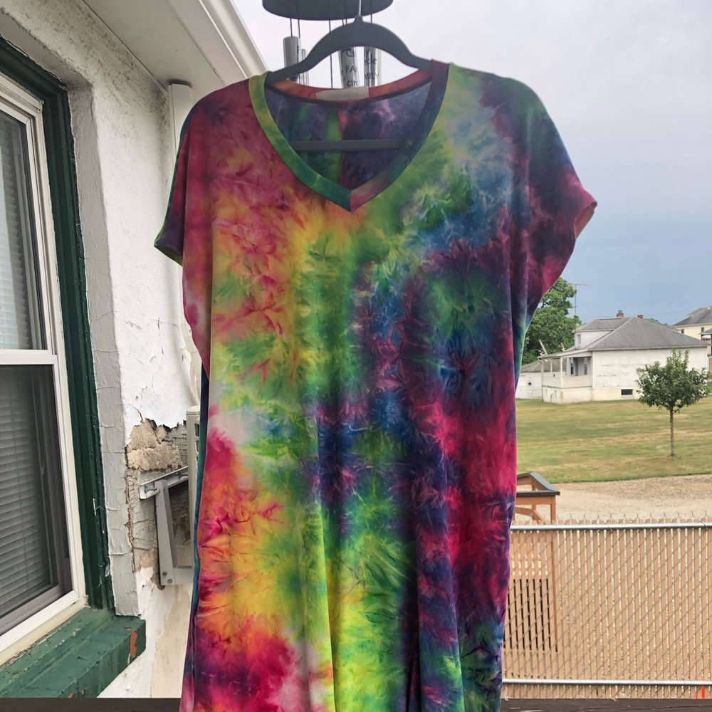 Tie dye dress